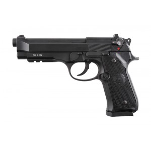 Страйкбольный пистолет Beretta M92FS Pistol Replica CO2 версия, металл, блоу бэк (KWC)